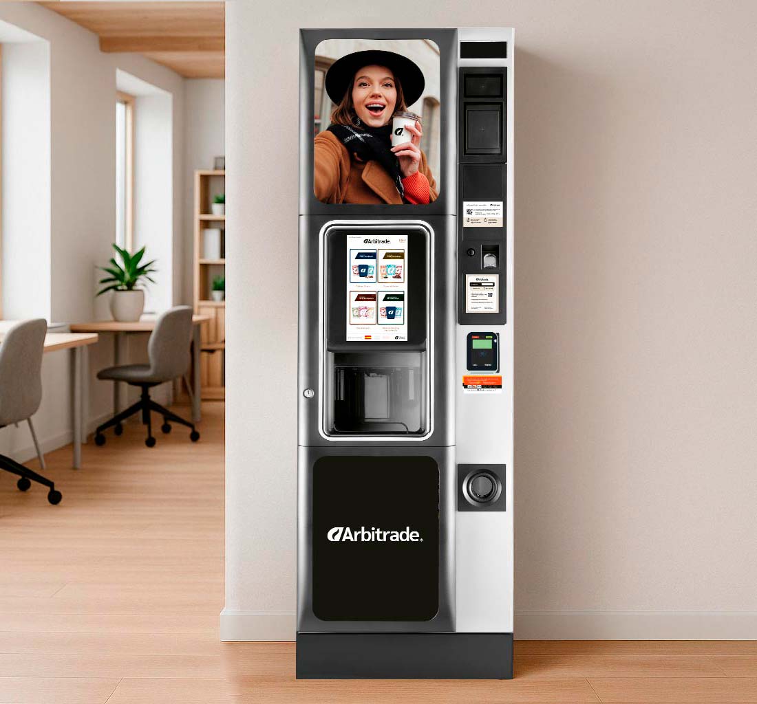MaquinaCafeCuadrada Servicio de Coffee Corner para empresas