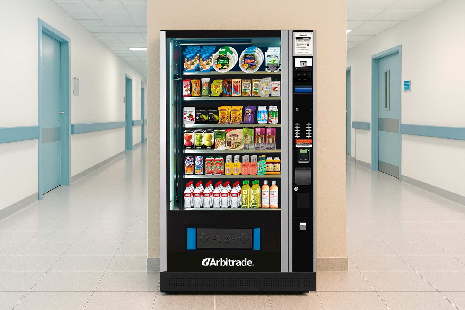 Servicio vending para residencias 16 maquinaSaludable hospital 2 Servicio vending para residencias