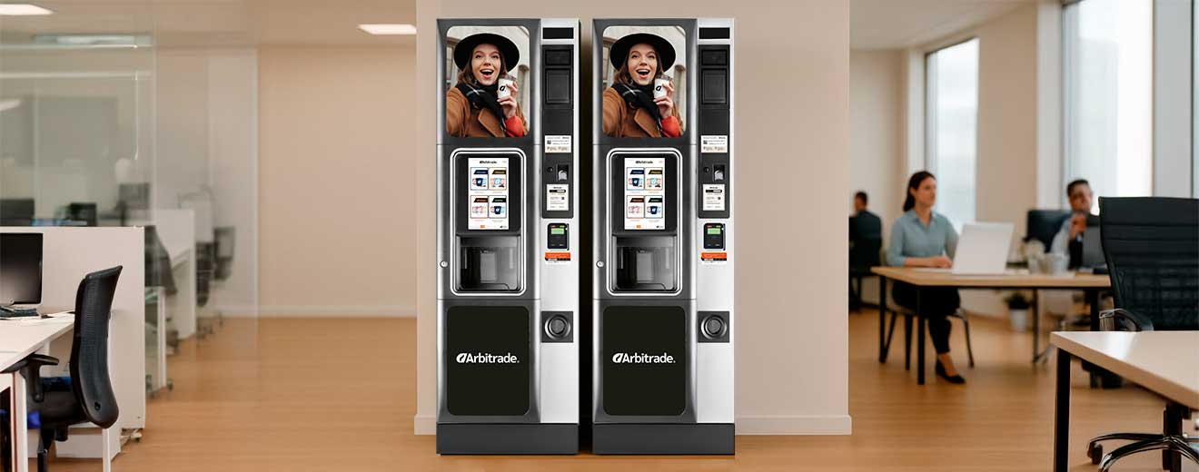 Máquinas expendedoras café o bebidas calientes