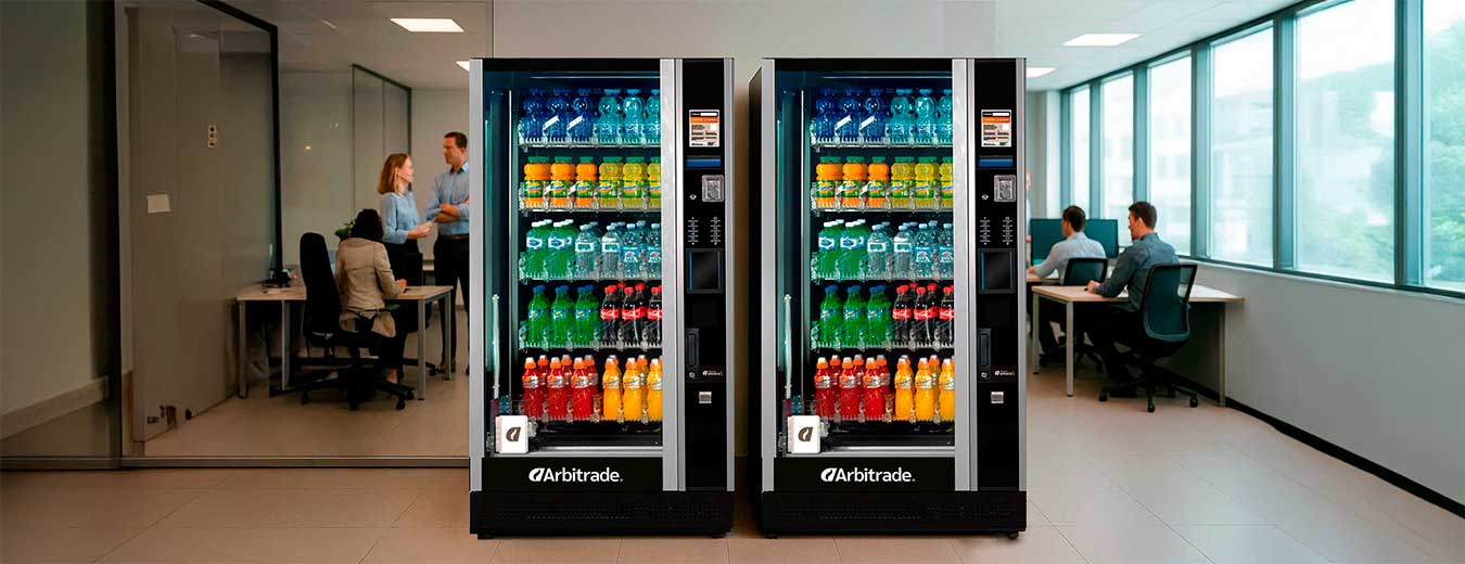 Máquinas expendedoras de refrescos y bebidas frías